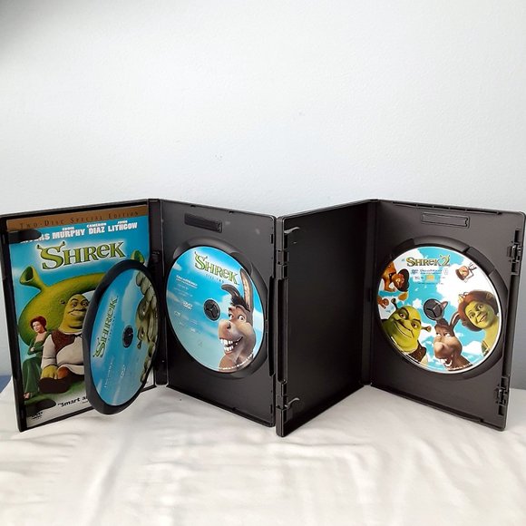 DreamWorks 2 DVD's Shrek Disc Special Edition & Shrek 2 Widescreen - Picture 4 of 9